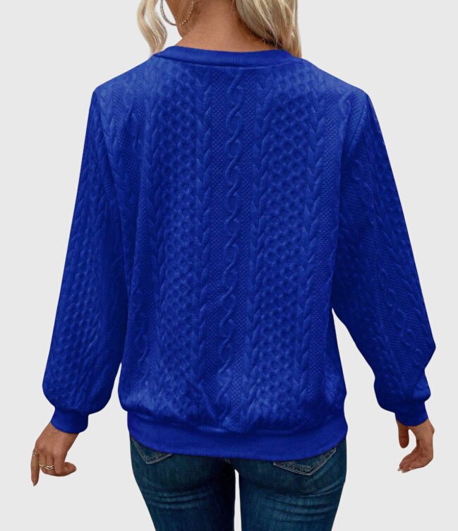 Women's Quarter-Zip Pullover Sweatshirt
