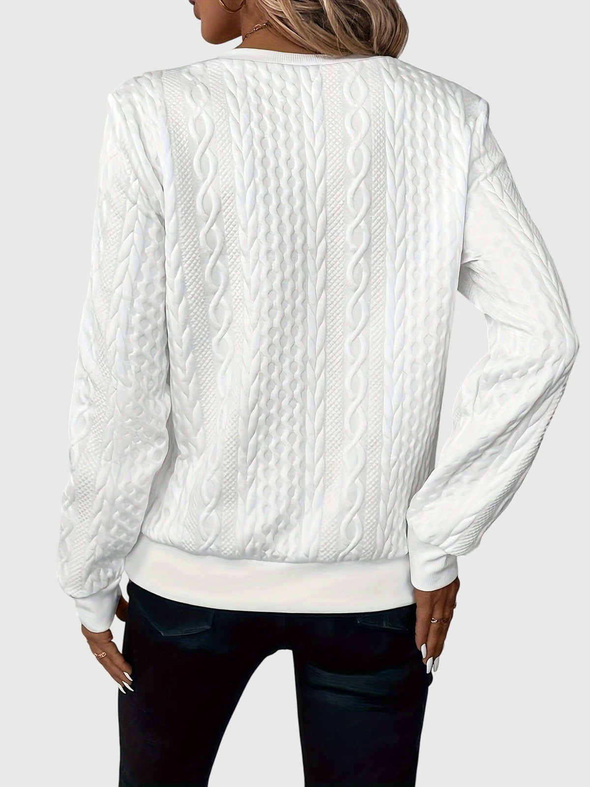 Women's Quarter-Zip Pullover Sweatshirt