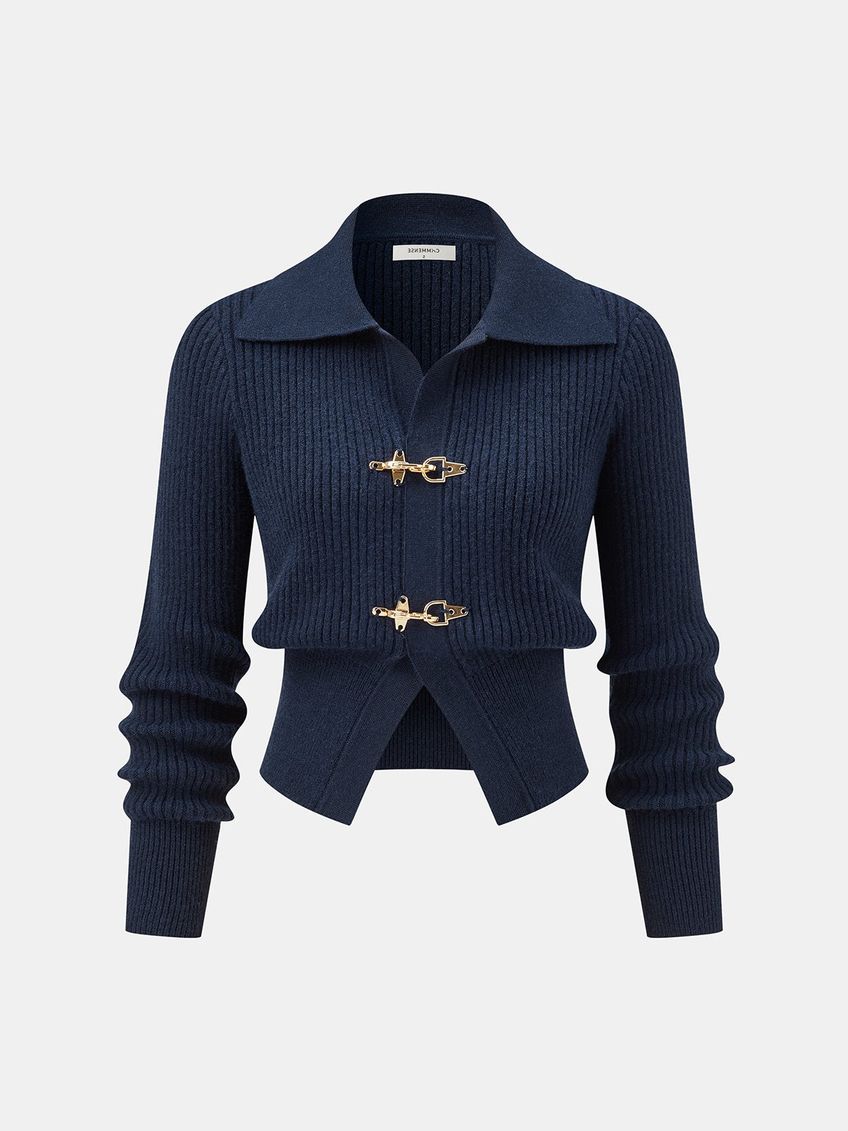 Women's Cropped Wool Cardigan - XS