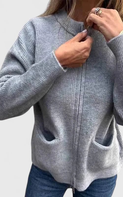 Women's Knit Bomber Cardigan