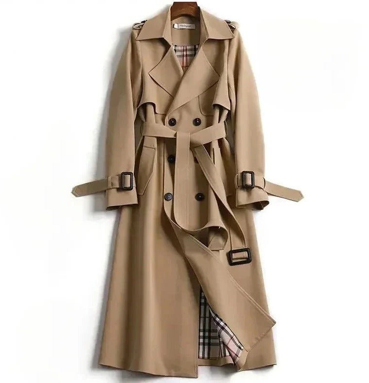 Women's Trench Coat - Brown