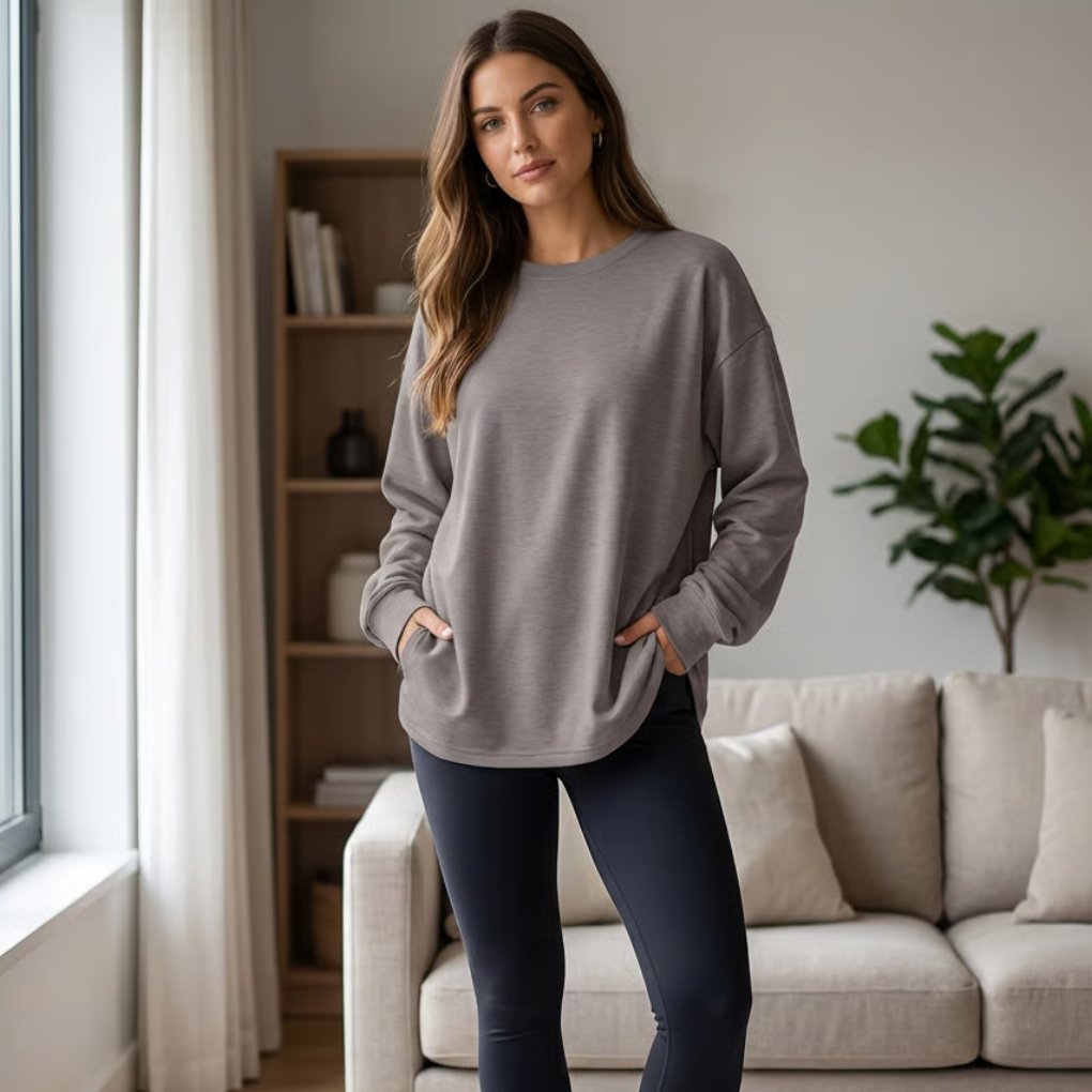 Women's Oversized Crewneck Sweatshirt