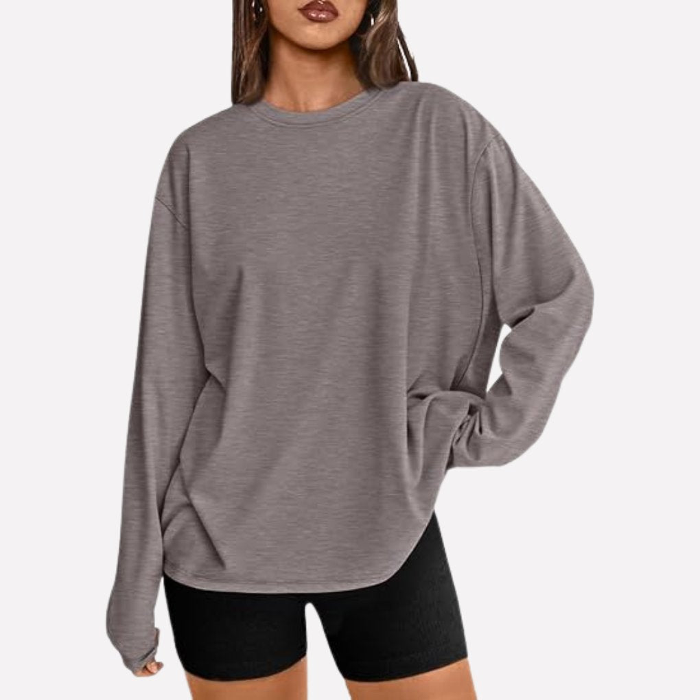 Women's Oversized Crewneck Sweatshirt - Netmeg