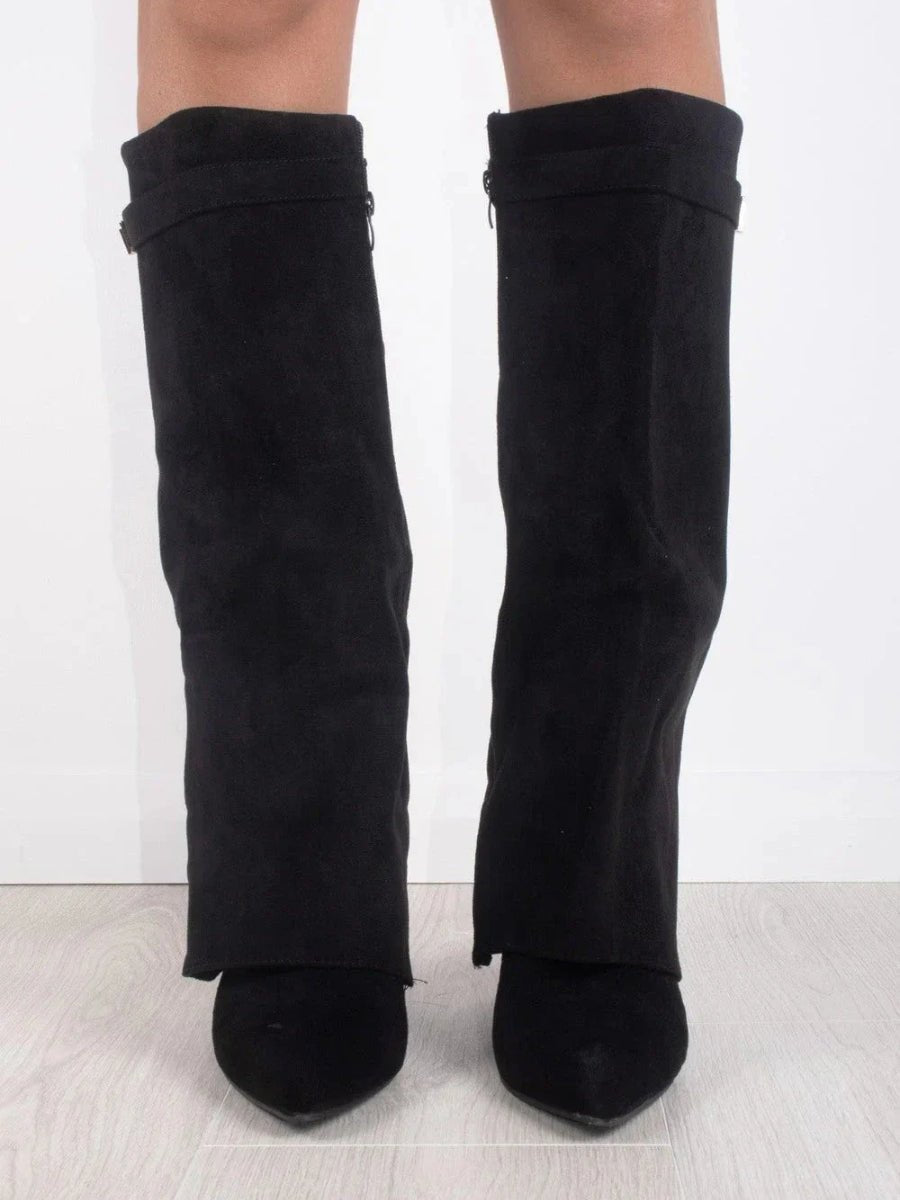 Women's Suede Knee-High Boots