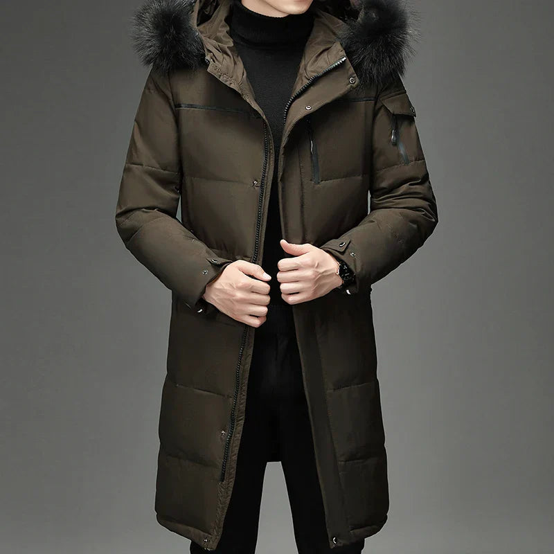 Leo Men's Quilted Puffer Coat 2