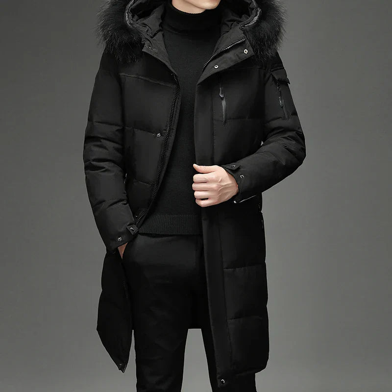 Leo Men's Quilted Puffer Coat 3