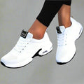 Women's Air-Cushion Running Sneakers - White