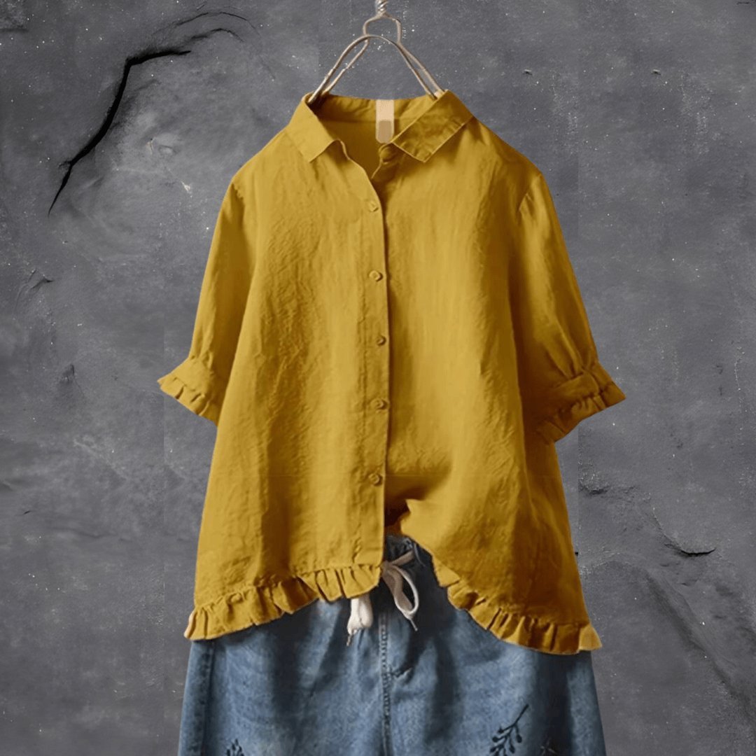 Women's Blouse - Yellow