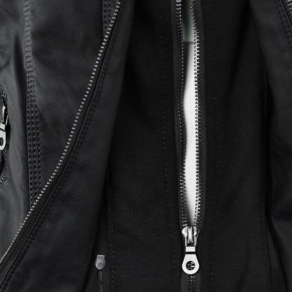Women's Faux Leather Moto Jacket