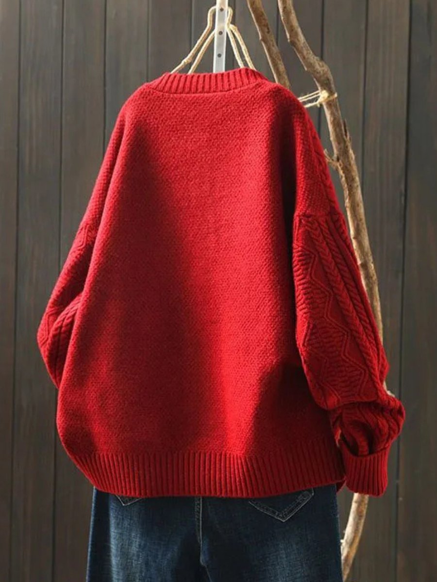 Women's Oversized Wool Cardigan