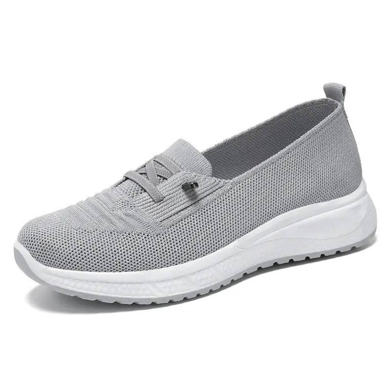 Women's Slip-On Knit Platform Sneakers