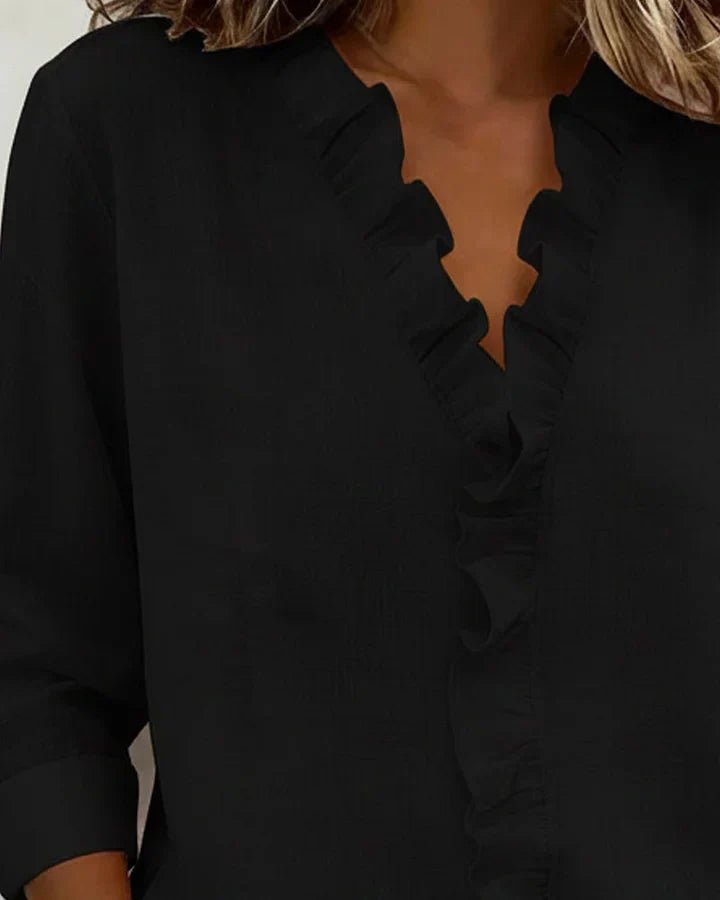 Women's V-Neck Blouse