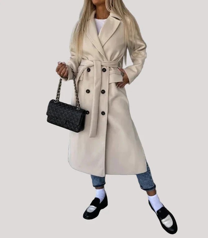 Women's Wool Trench Coat