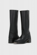 Lily Women's Leather Mid Calf Boots 1