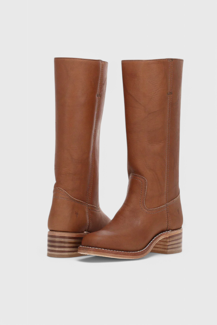 Lily Women's Leather Mid Calf Boots 4