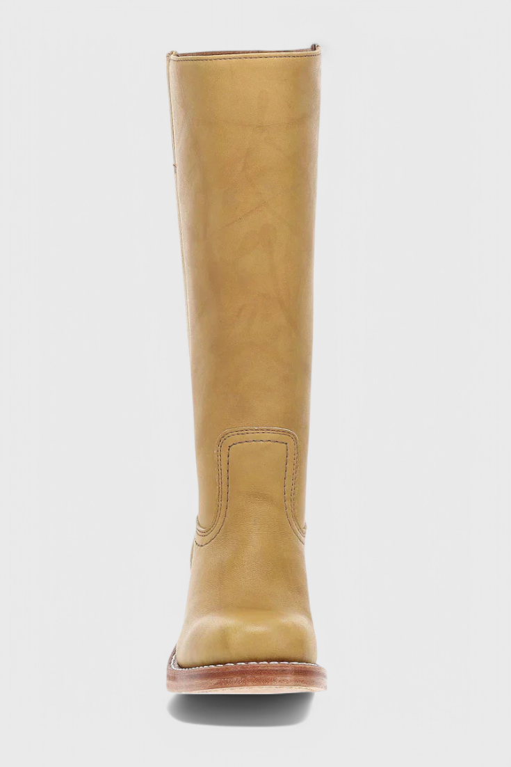 Lily Women's Leather Mid Calf Boots 9
