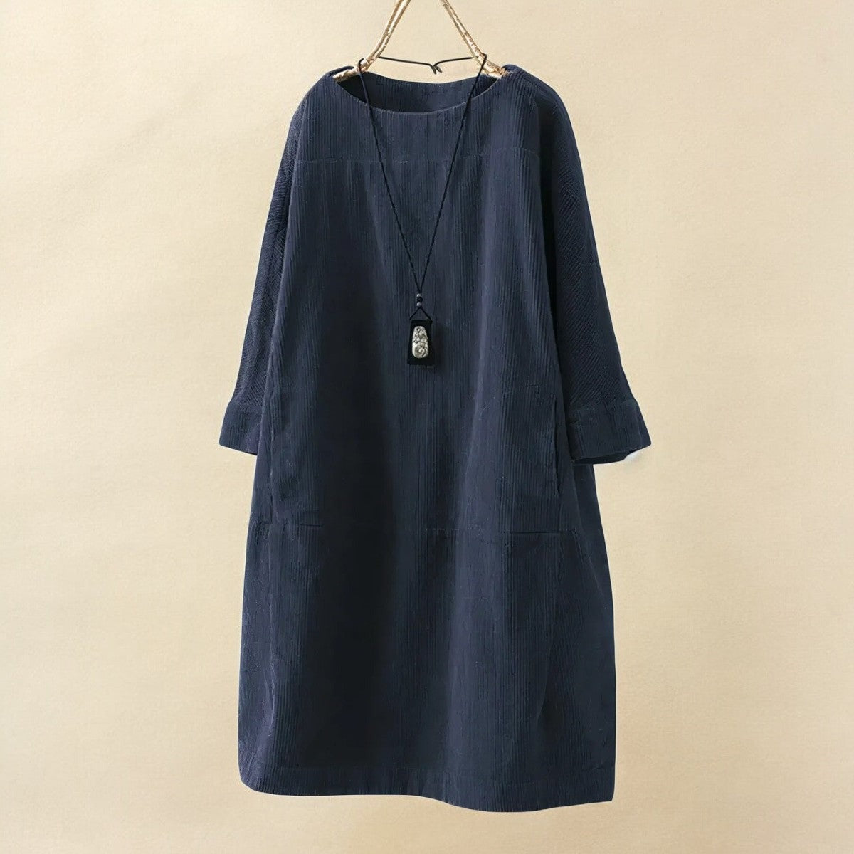 Long Sleeve Shift Dress