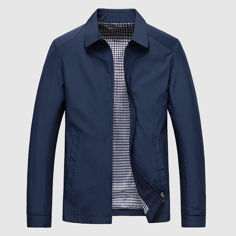 Lucas Men's Zip Up Bomber Jacket 1