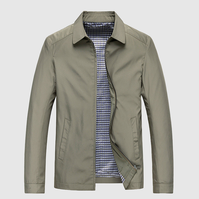 Lucas Men's Zip Up Bomber Jacket 2
