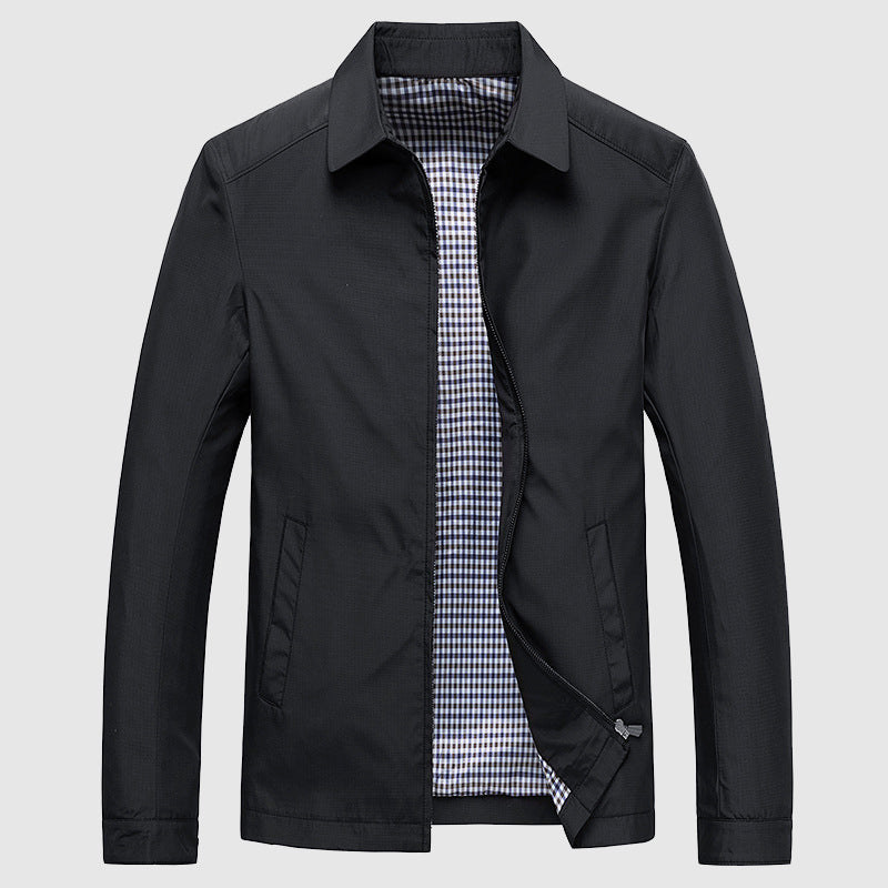 Lucas Men's Zip Up Bomber Jacket 3