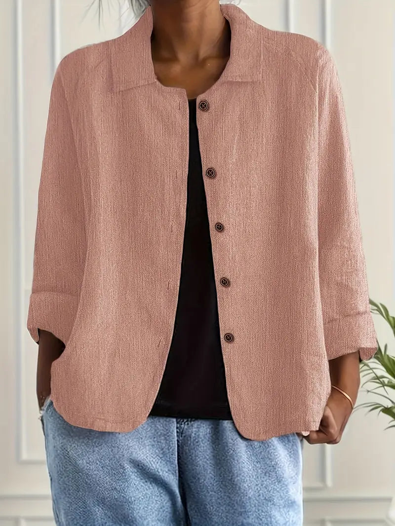 Lucy Women's Linen Blazer 2