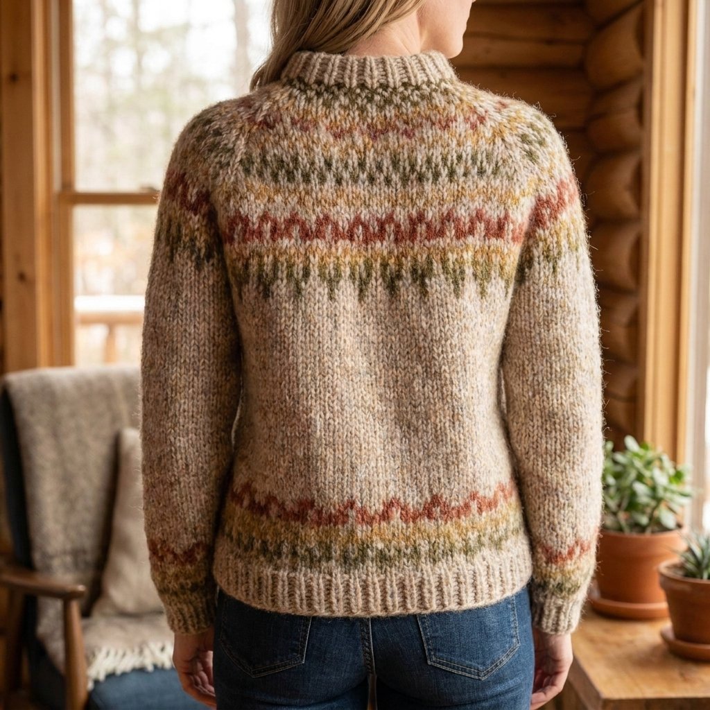 Women's Fair Isle Wool Sweater