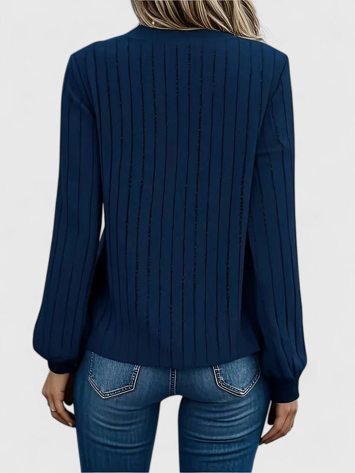 Women's Knit V-Neck Sweater