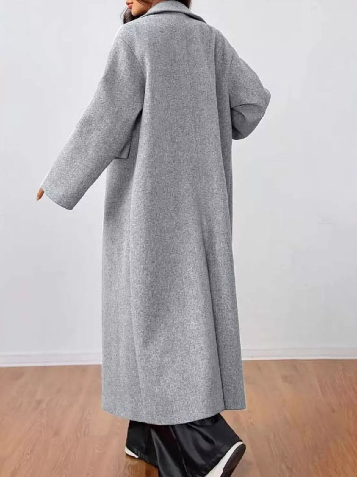 Women's Oversized Wool Trench Coat
