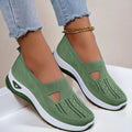 Natalie Women's Knit Slip On Sneakers 1