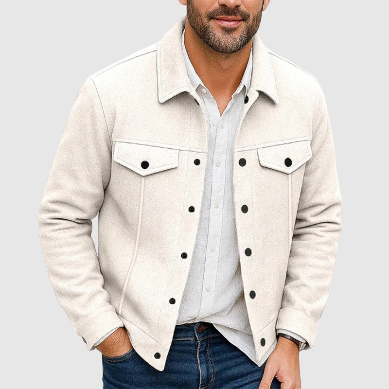 Noah Men's Wool Double Breasted Denim Jacket 2