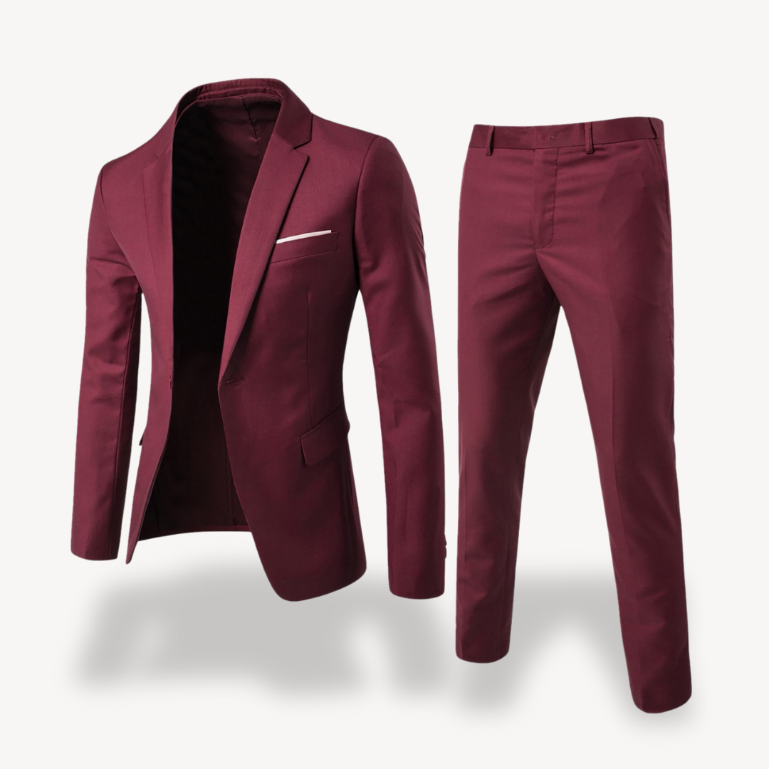 Nolan Men's Slim Fit Two Piece Suit 2