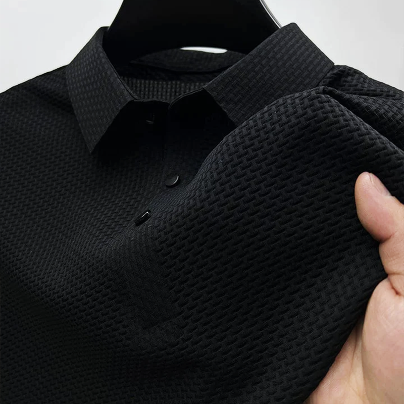 Nolan Men's Textured Polo Shirt 6