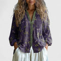 Nora Women's Embroidered Linen Blouse 1