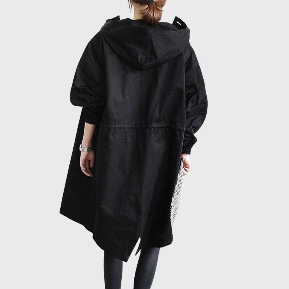 Odette Women's Hooded Trench Coat 9