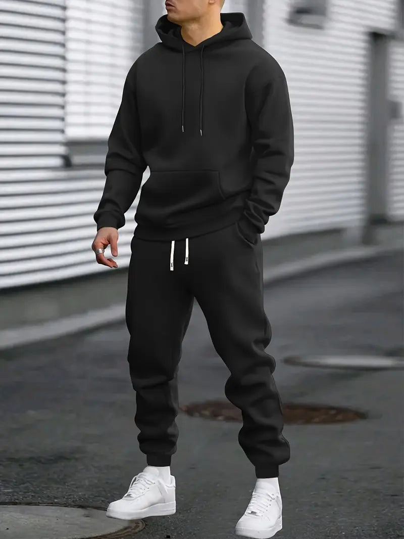 Oliver Men's Fleece Hoodie & Jogger Set 3