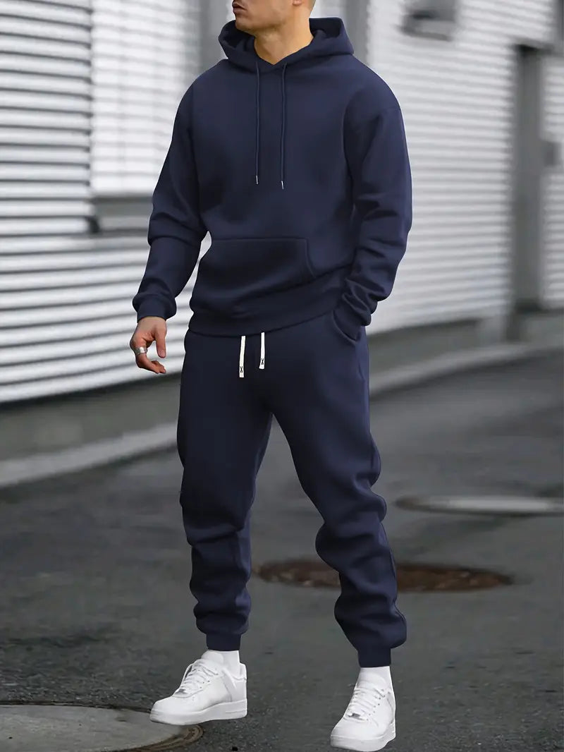 Oliver Men's Fleece Hoodie & Jogger Set 4