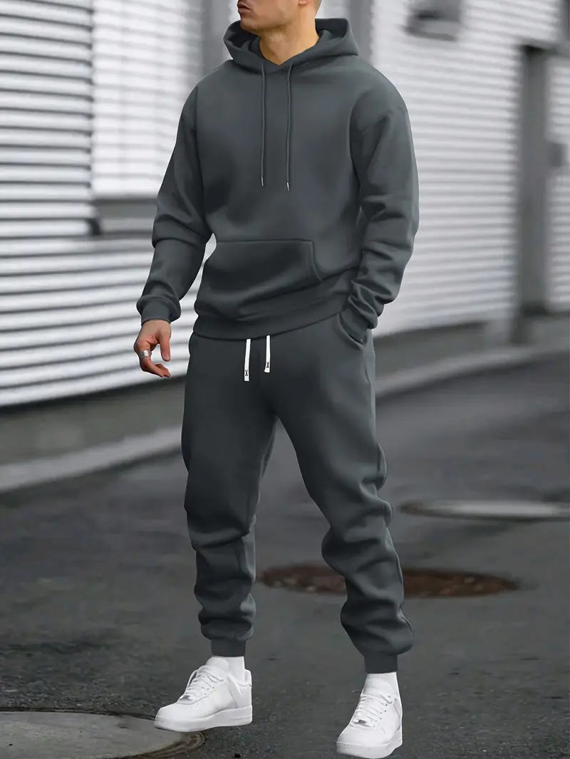 Oliver Men's Fleece Hoodie & Jogger Set 5