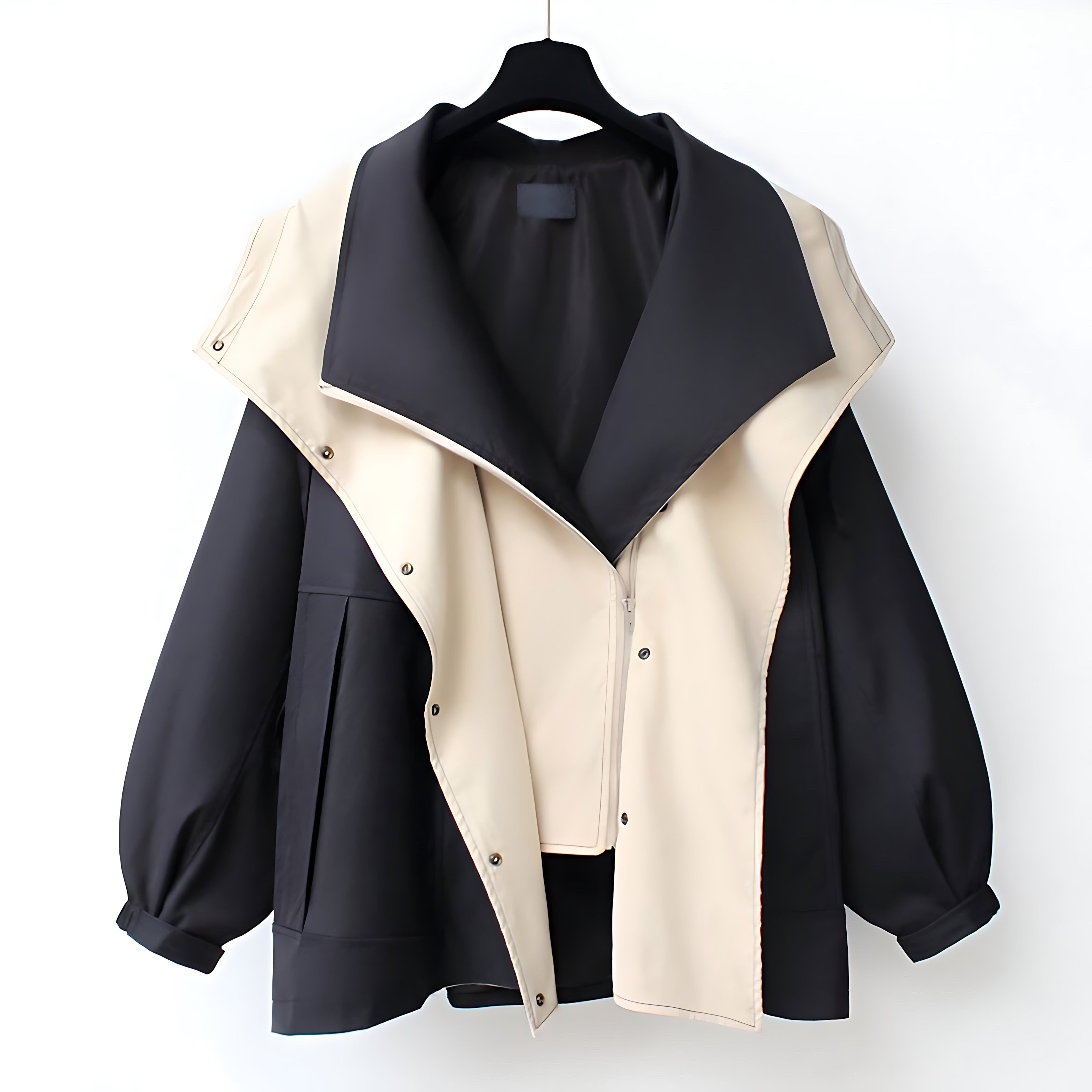 Oversized Windbreaker Jacket