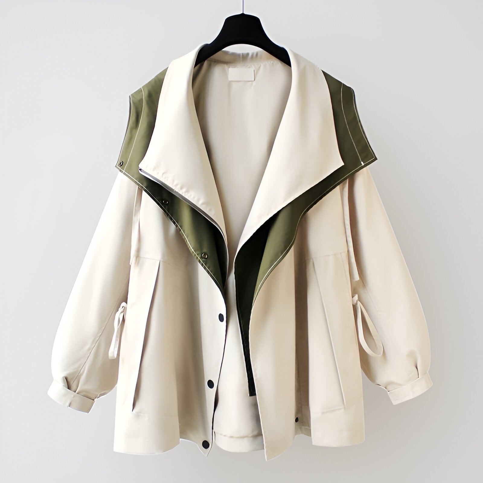 Oversized Windbreaker Jacket