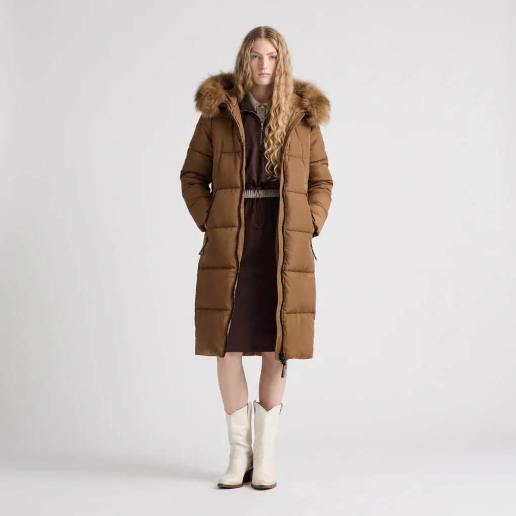 Women's Midi Puffer Coat