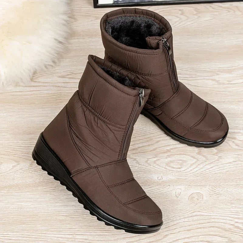 Women's Quilted Snow Boots