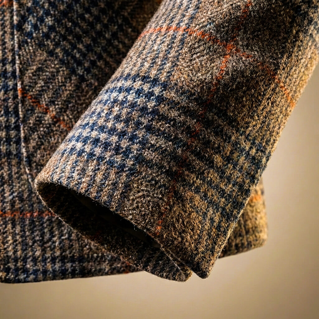 Parker Men's Wool Checked Blazer 4