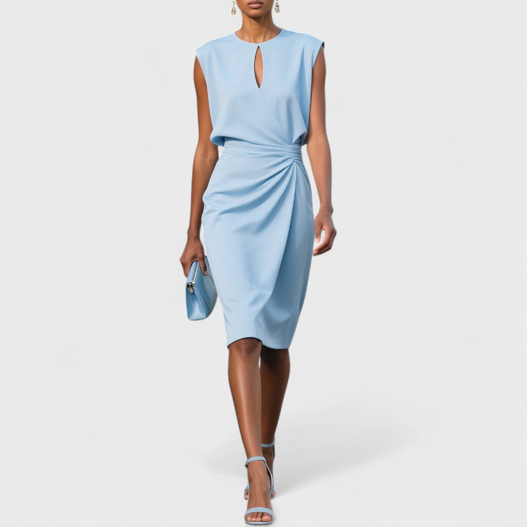 Patricia Women's Sleeveless Wrap Midi Dress 1