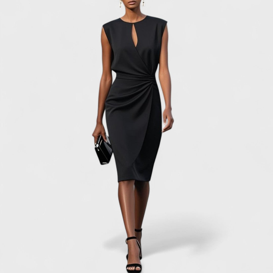 Patricia Women's Sleeveless Wrap Midi Dress 3