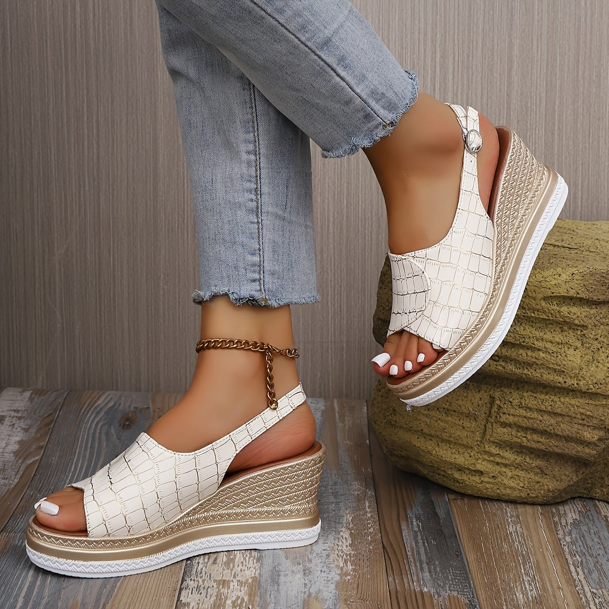 Platform Wedge Sandals