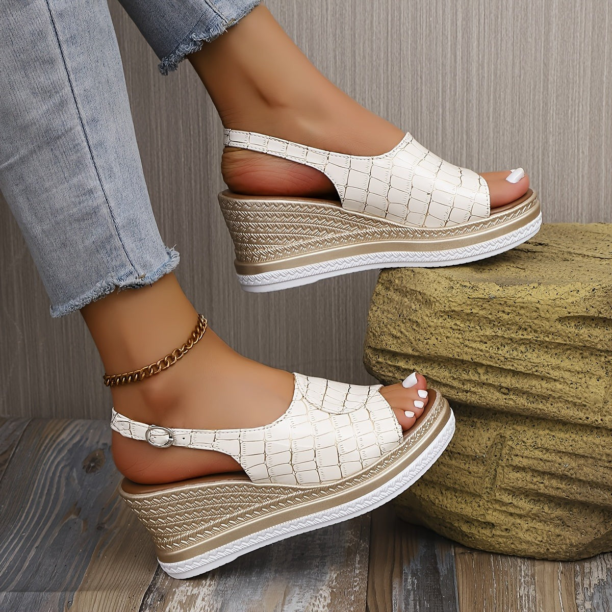 Platform Wedge Sandals