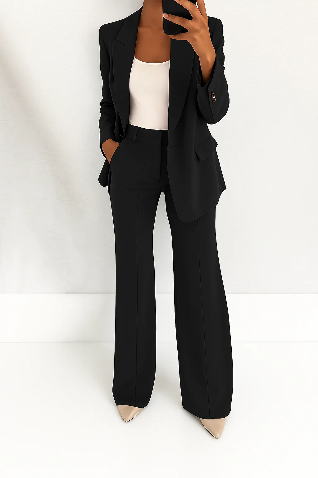 Poppy Women's Double Breasted Blazer & Trouser Set 6