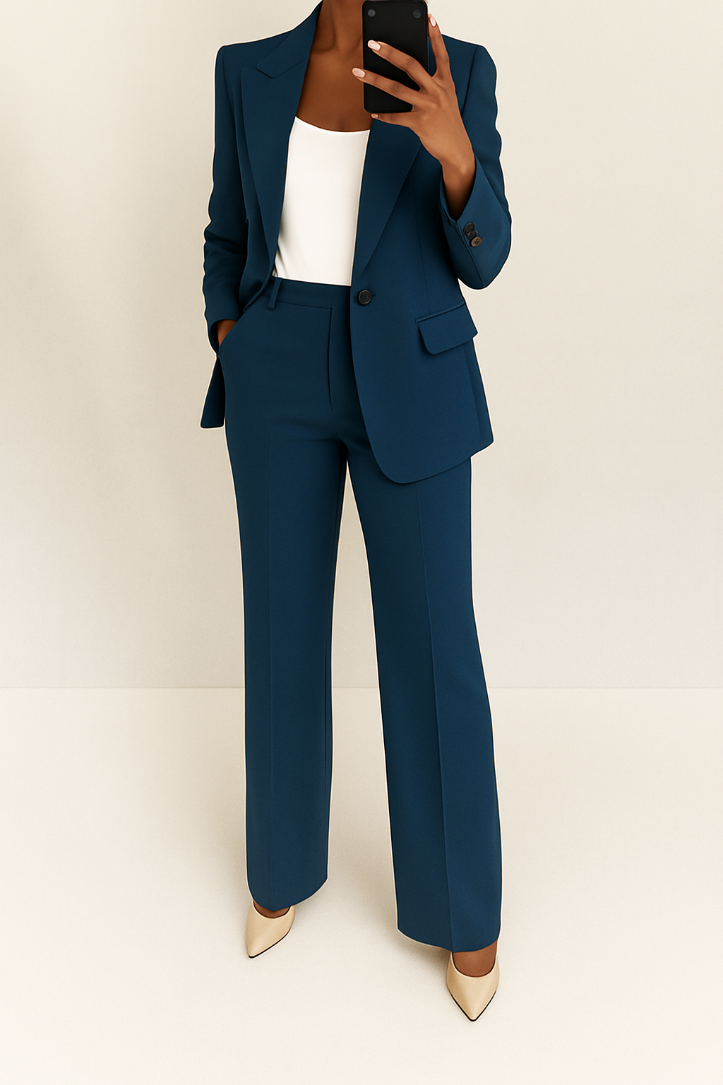 Poppy Women's Double Breasted Blazer & Trouser Set 7