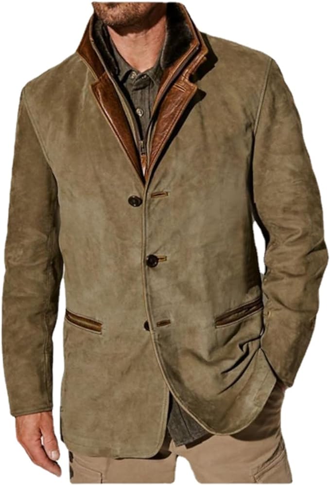 Quentin Men's Suede Blazer 1