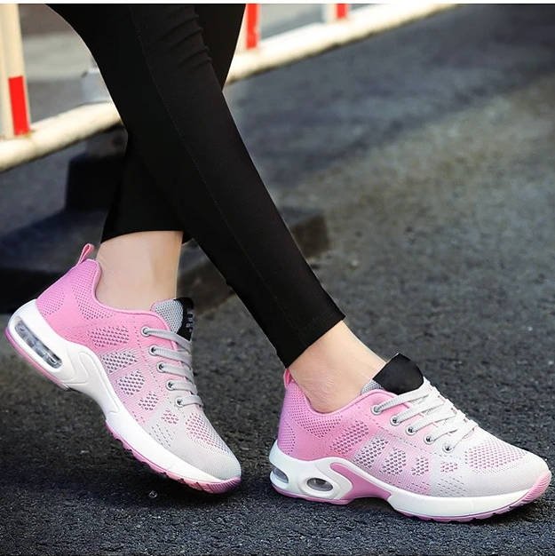 Women's Air Cushion Knit Sneakers